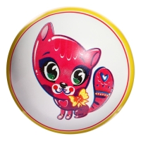 Мяч резиновый, с рисунком, диаметр 12,5 см, цвета МИКС Мяч резиновый, с рисунком, диаметр 12,5 см, цвета МИКС