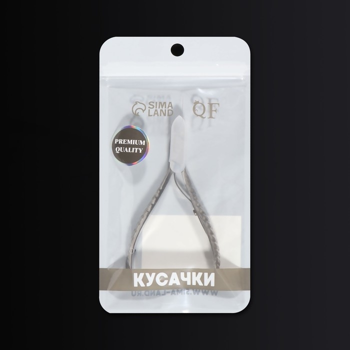 Кусачки маникюрные для кутикулы &laquo;Premium&raquo;, 10,4 см, длина лезвия - 9 мм, цвет серебристый