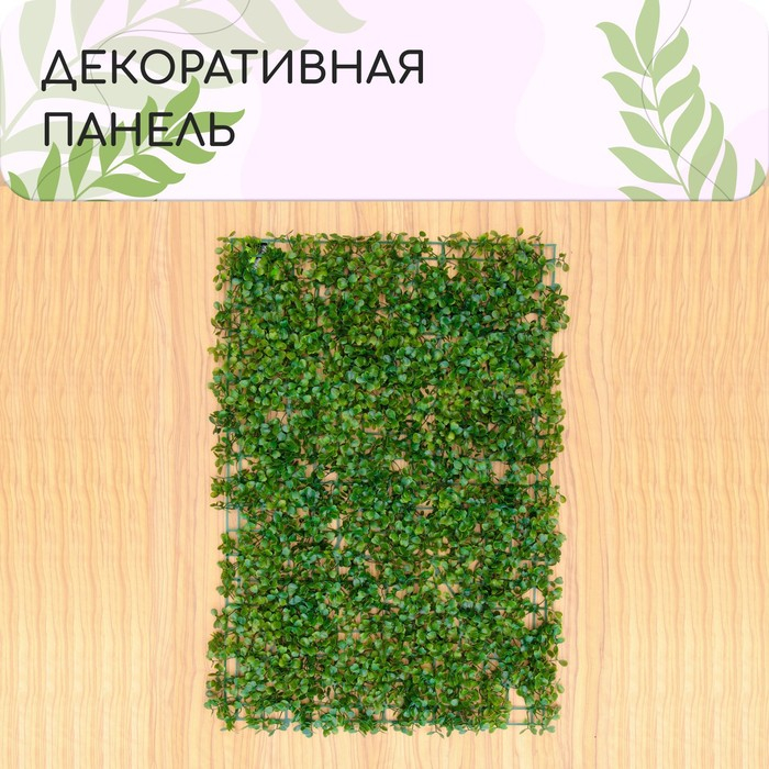 Декоративная панель, 60 &times; 40 см, &laquo;Мокрица&raquo;, Greengo