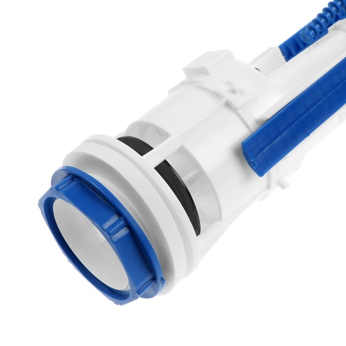 Арматура для смывных бачков Арматура для смывных бачков "РБМ" АС-16.2, с боковым плоским донным клапаном, кнопка белая