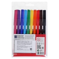 Фломастеры 10 цветов Koh-I-Noor "Звери", трёхгранные Фломастеры 10 цветов Koh-I-Noor "Звери", трёхгранные