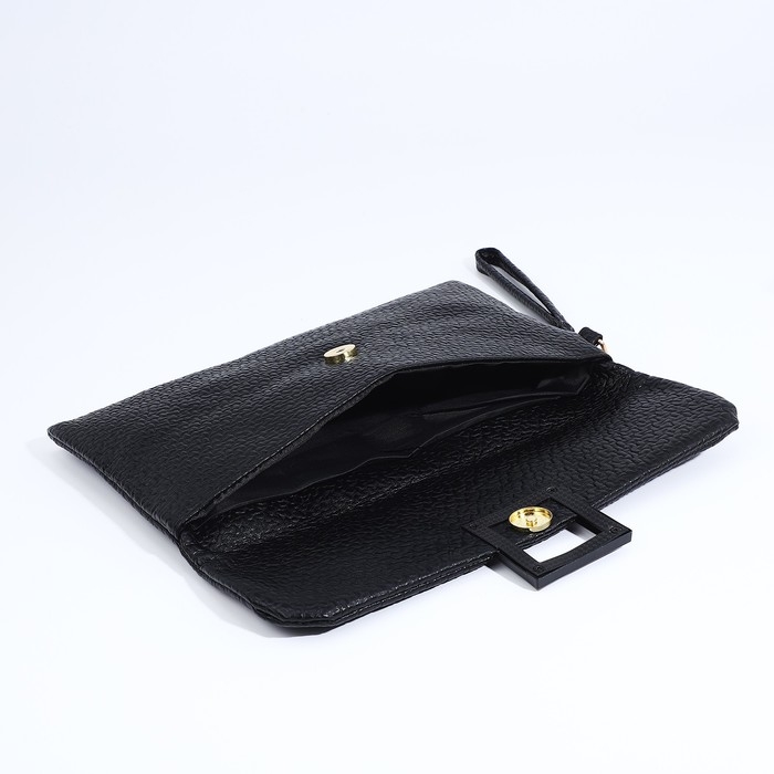 Сумка-клатч на магните, цвет чёрный Сумка-клатч на магните, цвет чёрный