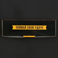 Подарочный набор «Лучший рыбак», карты, домино, стопки 3шт Подарочный набор «Лучший рыбак», карты, домино, стопки 3шт