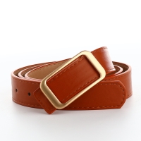 Ремень женский, ширина 2,6 см, пряжка металл, цвет рыжий Ремень женский, ширина 2,6 см, пряжка металл, цвет рыжий