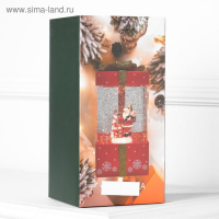 Светодиодная фигура «Подарок красный» 10 × 19 × 10 см, пластик, батарейки ААх3 (не в комплекте), USB, свечение тёплое белое Светодиодная фигура «Подарок красный» 10 × 19 × 10 см, пластик, батарейки ААх3 (не в комплекте), USB, свечение тёплое белое