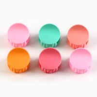 Краб для волос &laquo;Happy people&raquo;, набор 6 шт, 2.5 х 2.5 х 1.5 см