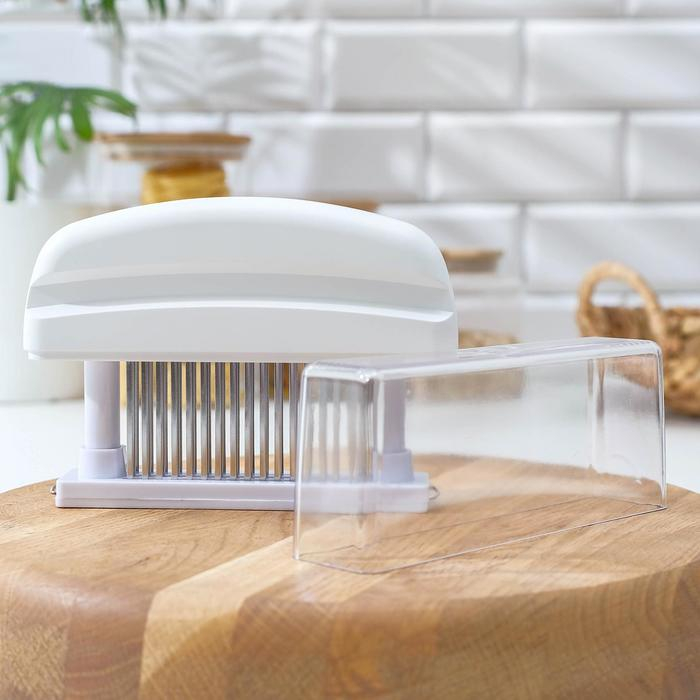 Тендерайзер для мяса &laquo;Нилла&raquo;, 15&times;11&times;4 см, цвет МИКС