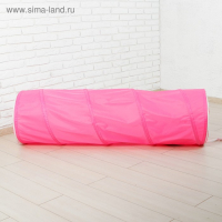 Игровой тоннель для детей &laquo;Кот&raquo;, цвет розовый