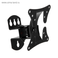 Кронштейн ARM Media LCD-101, для ТВ, наклонно-поворотный, 10-26", 90 мм от стены, черный Кронштейн ARM Media LCD-101, для ТВ, наклонно-поворотный, 10-26", 90 мм от стены, черный