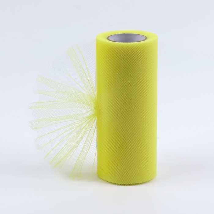Фатин, 15 см, 11 &plusmn; 1 г/кв.м, 23 &plusmn; 1 м, цвет жёлтый №57