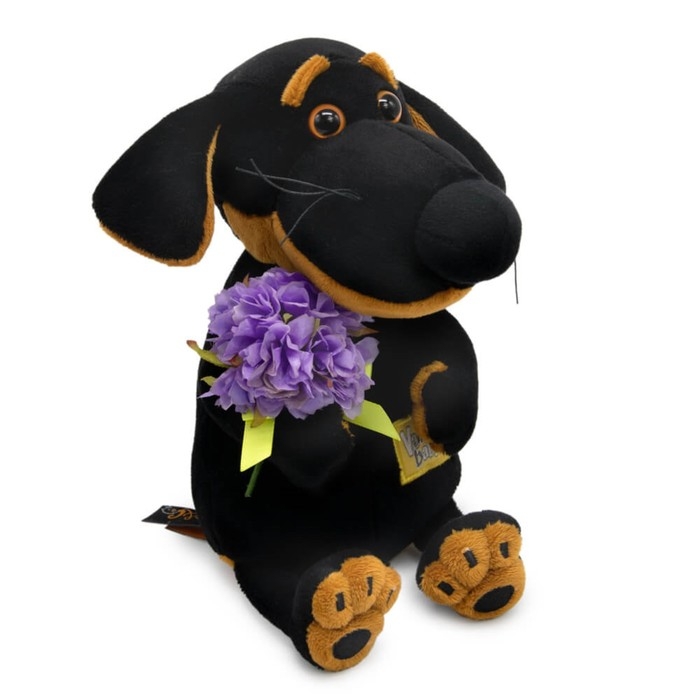 Мягкая игрушка &laquo;Ваксон BABY&raquo;, с букетиком, 19 см