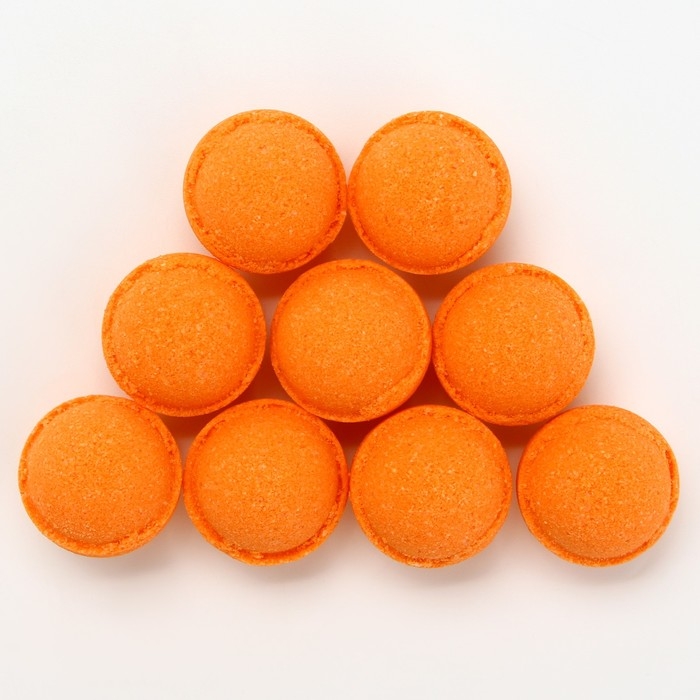 Подарочный набор косметики &laquo;Сладкий персик&raquo;, бомбочки для ванны, 9 х 20 г, аромат персика, BEAUTY FOOD