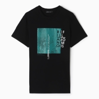 Футболка мужская, цвет чёрный, размер 58 Футболка мужская, цвет чёрный, размер 58