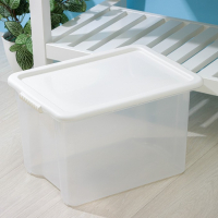 Контейнер для хранения с крышкой Porter, 21 л, 42&times;32&times;26 см, цвет слоновая кость