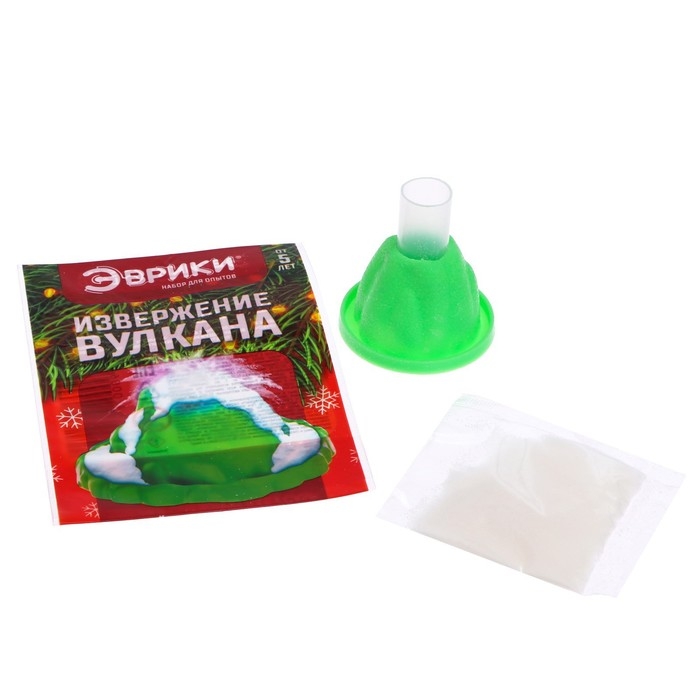 Набор для опытов &laquo;Извержение вулкана&raquo;, снежная лава