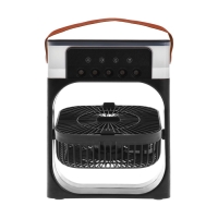 Портативный вентилятор LOF-06, с функцией увлажнителя, 3 скорости, питание USB, чёрный Портативный вентилятор LOF-06, с функцией увлажнителя, 3 скорости, питание USB, чёрный