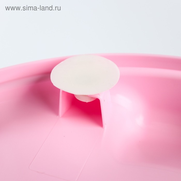 Стульчик для купания на присосках, цвет розовый