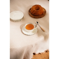 Чайная пара фарфоровая SL Home &laquo;Гарда&raquo;, 2 предмета: чашка 200 мл, блюдце d=15 см, цвет белый