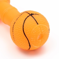 Игрушка пищащая "Баскетбольная гантель", 15,5 х 6 см Игрушка пищащая "Баскетбольная гантель", 15,5 х 6 см