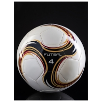 Футбольный мяч MINSA Futsal, машинная сшивка, 32 панели, р. 4, PU