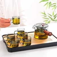 Набор для чайной церемонии 9 предметов, на 6 персон, чашка, чайник, чахай Набор для чайной церемонии 9 предметов, на 6 персон, чашка, чайник, чахай