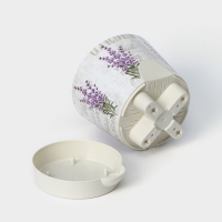 Горшок для цветов с прикорневым поливом &laquo;Ника Деко. Лаванда&raquo;, 800 мл