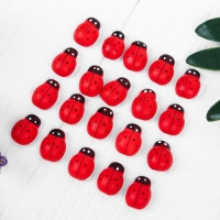 Набор магнитов &laquo;Божья коровка&raquo;, 20 шт., красный