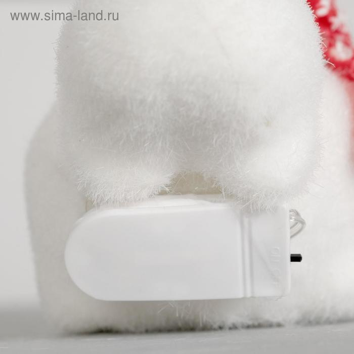 Светодиодная фигура «Медведица с медвежонком» 20 × 17 × 9 см, флок, батарейки CR2032х2 (в комплекте), свечение тёплое белое Светодиодная фигура «Медведица с медвежонком» 20 × 17 × 9 см, флок, батарейки CR2032х2 (в комплекте), свечение тёплое белое