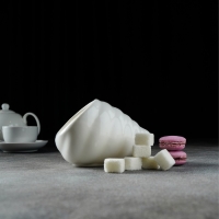 Сахарница фарфоровая Magistro &laquo;Ракушка&raquo;, 330 мл, цвет белый