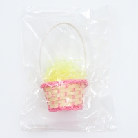 Корзина плетеная, розовая, 20 &times; 8 см