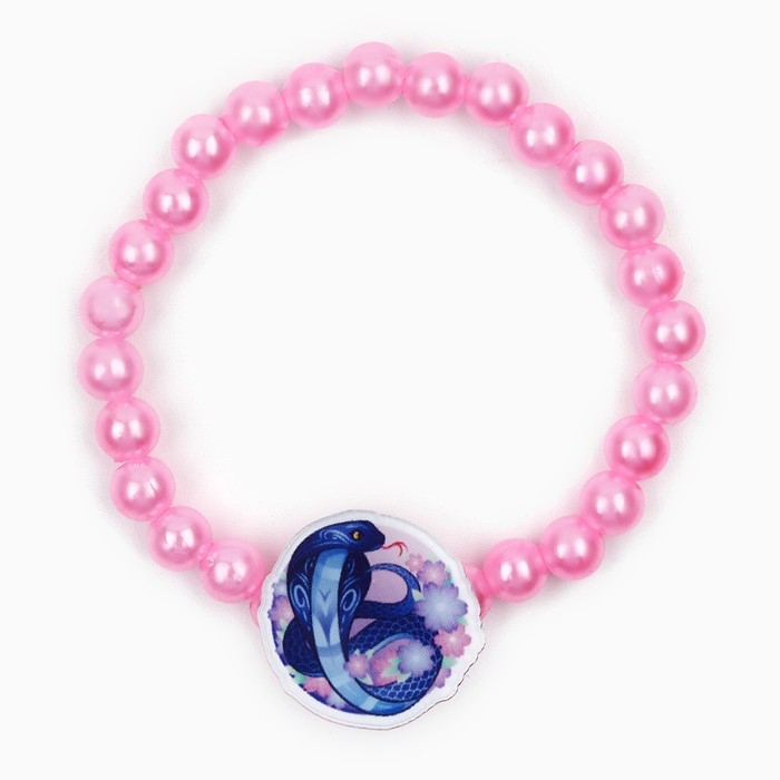 Браслет и бусы новогодние &laquo;Волшебство&raquo; на Новый год, 11 х 14 см