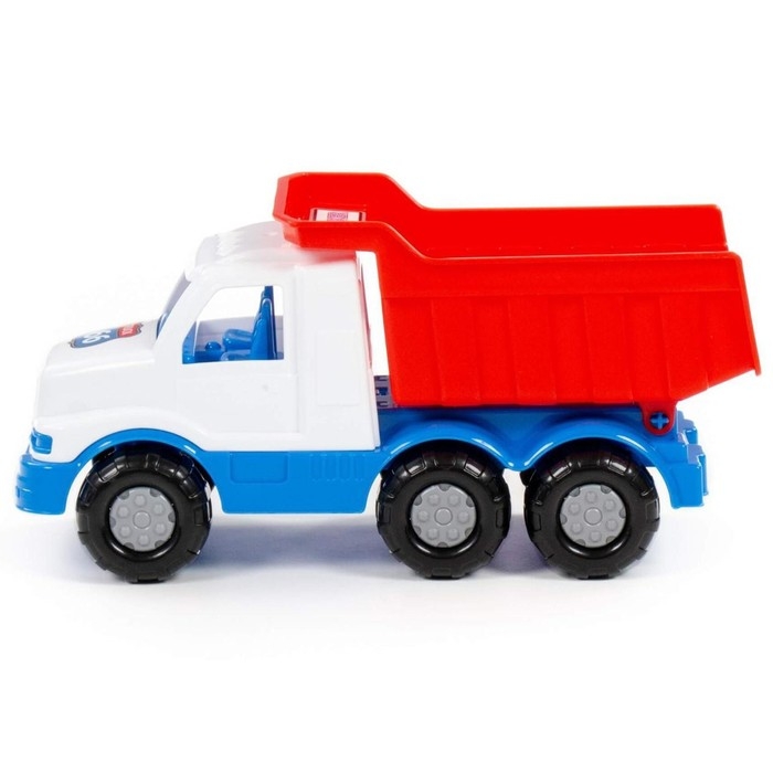 Автомобиль-самосвал «Гоша», цвет бело-синий Автомобиль-самосвал «Гоша», цвет бело-синий