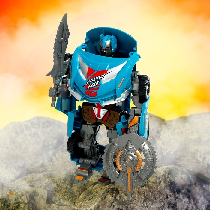 Набор роботов &laquo;Гоночные автомобили&raquo;, трансформируются