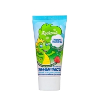 Детская гелевая зубная паста Дракоша &laquo;Клубника&raquo;, от 1 до 8 лет, 60 мл