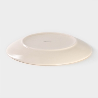 Тарелка керамическая обеденная Доляна &laquo;Бутон&raquo;, d=27 см, цвет жёлтый