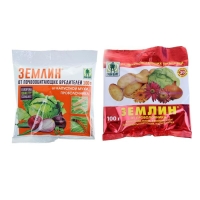 Средство Землин от почвообитающих вредителей 100 г Средство Землин от почвообитающих вредителей 100 г