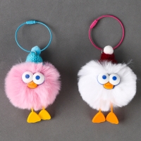 Брелок &laquo;Птенчик&raquo;, в шапочке, 8 см, цвет МИКС