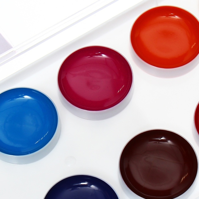 Акварель 12 цветов, ErichKrause Kids Space Animals, медовая, с УФ защитой яркости, пластиковая коробка, европодвес