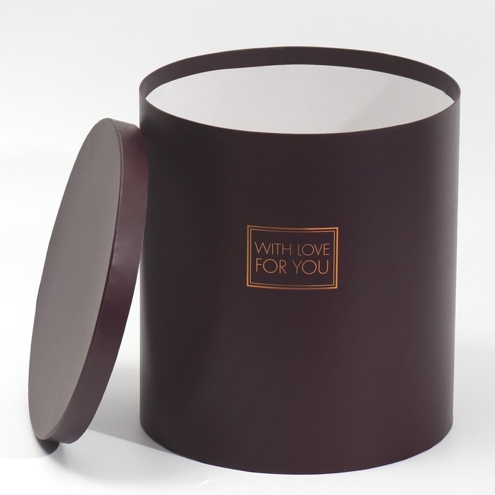 Набор круглых коробок 5 в 1, упаковка подарочная, &laquo;Пантон 06&raquo;,15 х 15 х 15 - 23 х 23 х 25 см