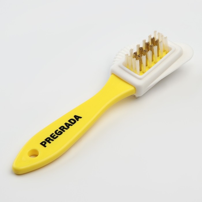 Щетка тройная для обуви Pregrada замша, нубук,велюр. Щетка тройная для обуви Pregrada замша, нубук,велюр.