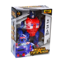 Робот &laquo;Оптимус&raquo;, ходит, стреляет, световые и звуковые эффекты, работает от батареек