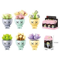 Конструктор &laquo;Цветы в горшочке&raquo;, 6 видов, МИКС