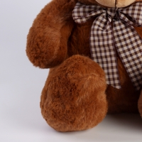 Мягкая игрушка &laquo;Медведь&raquo;, с бантом, 30 см, цвет коричневый