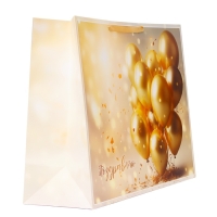 Пакет ламинированный  "Поздравляю", XXL  61 х 46 х 20 см