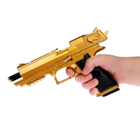 Пистолет детский &laquo;Дигл&raquo;, стреляет мягкими пулями, вылетают гильзы, автоматическая перезарядка