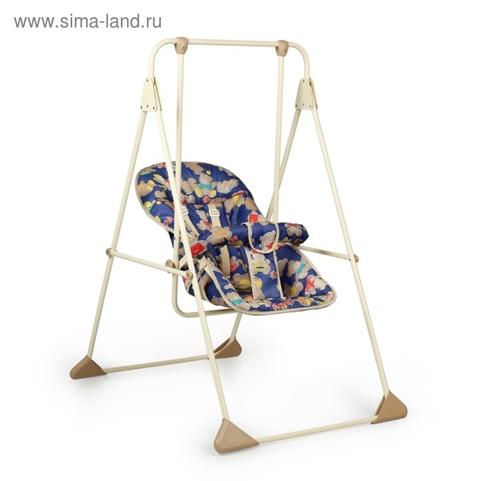 Качели детские напольные «Ветерок-Люкс», бежевый рисунок МИКС Качели детские напольные «Ветерок-Люкс», бежевый рисунок МИКС