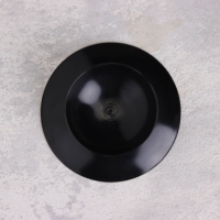 Подсвечник "Гадальный Н" металл на 1 свечу, 7,3х3 см, черный