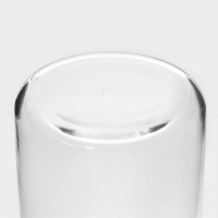 Банка для сыпучих продуктов стеклянная Вуди, 1,1 л, с бамбуковой крышкой