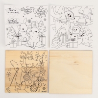 Новогодний набор для выжигания по дереву &laquo;Новый год! Время чудес&raquo;