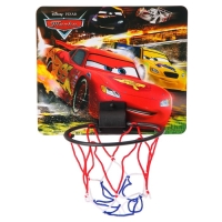 Баскетбольный набор с мячом &laquo;Тачки&raquo;, диаметр мяча 8 см, диаметр кольца 13,5 см